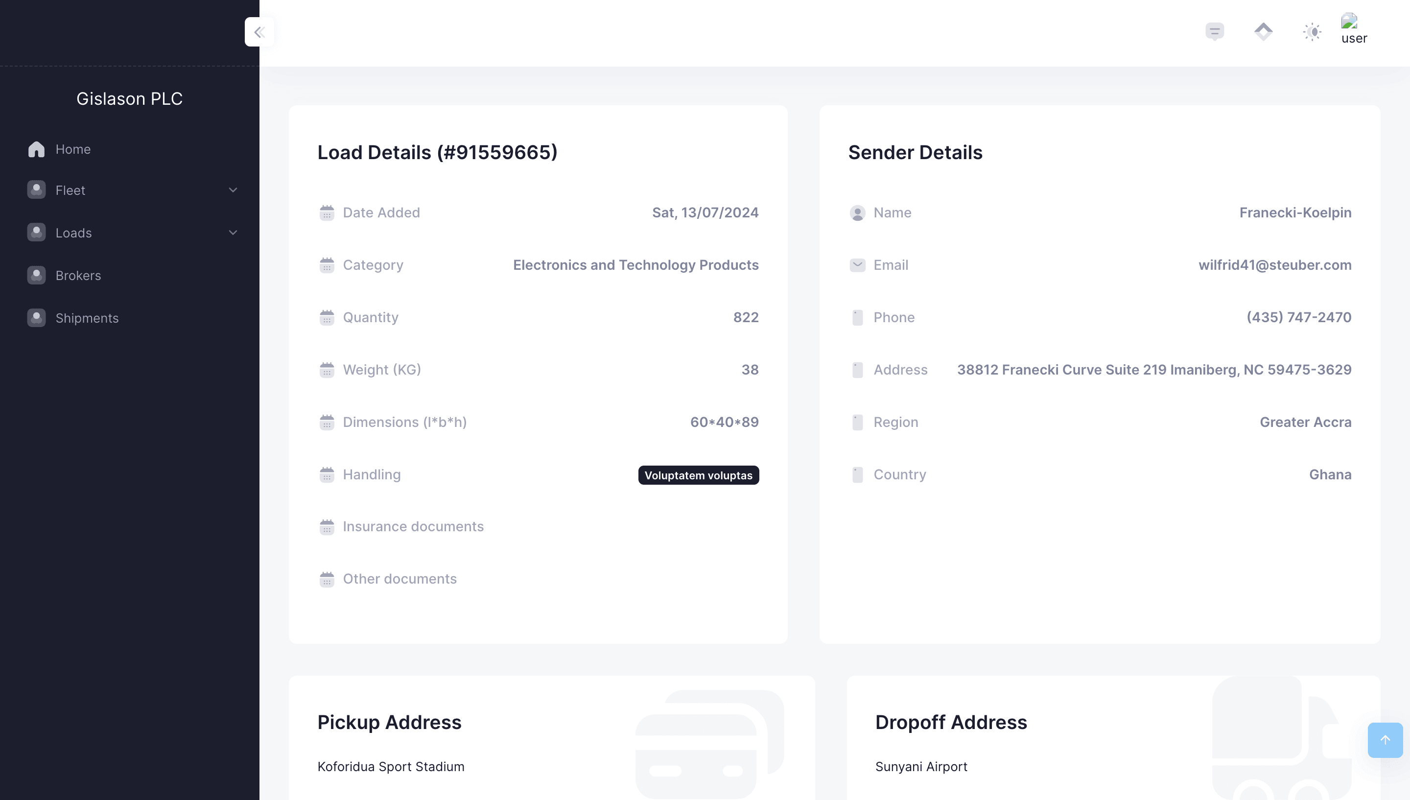 Analytics Dashboard